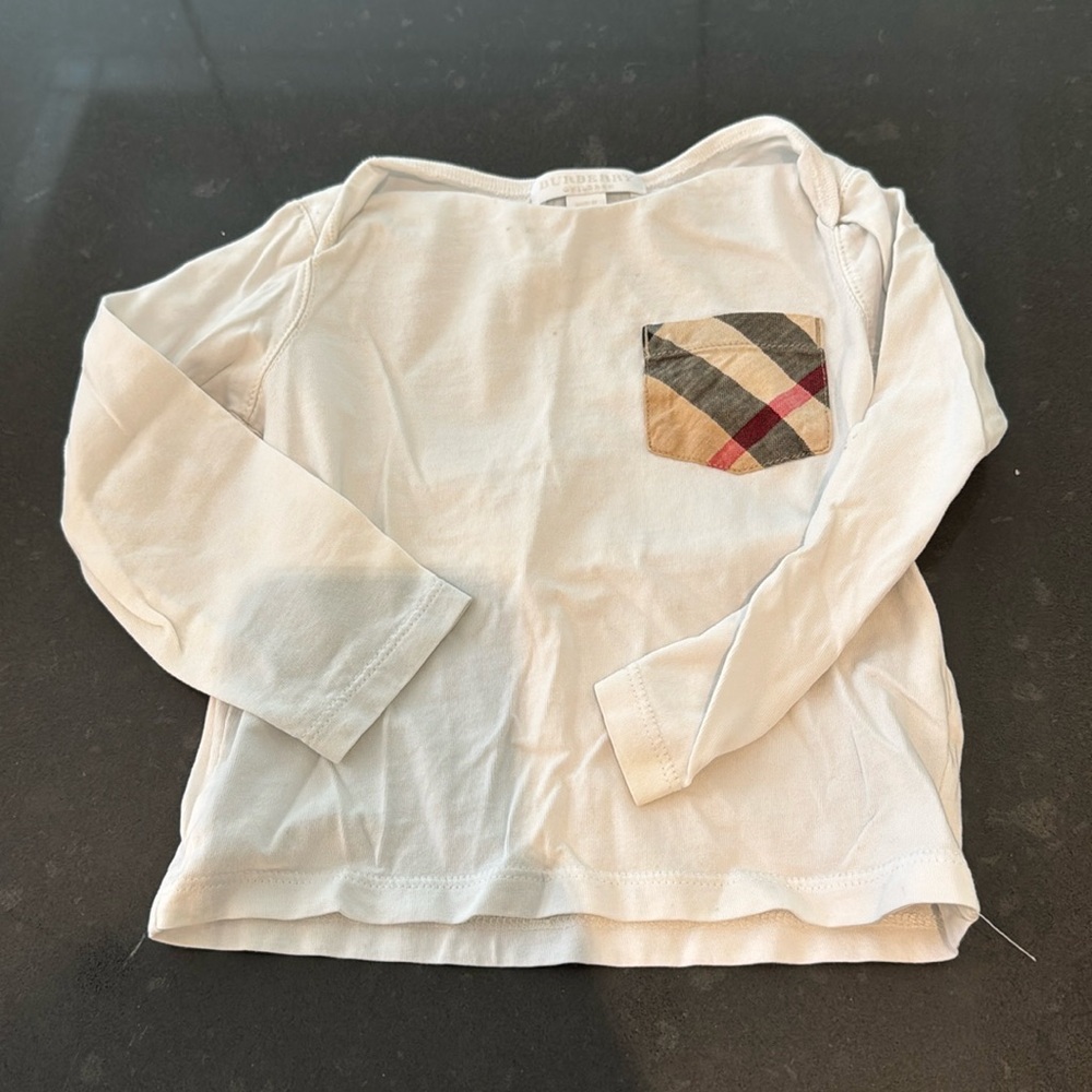 Burberry white toddler 2Y Shirt